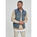 Miniatyrbillede 2 af 8: Urban Classics Vest Denim Blå M Mand