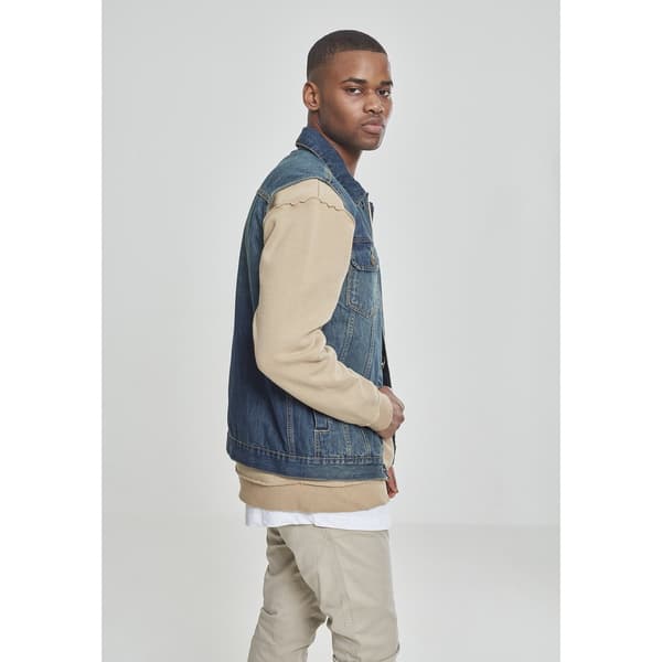 Urban Classics Väst Denim Blå 2XL Man