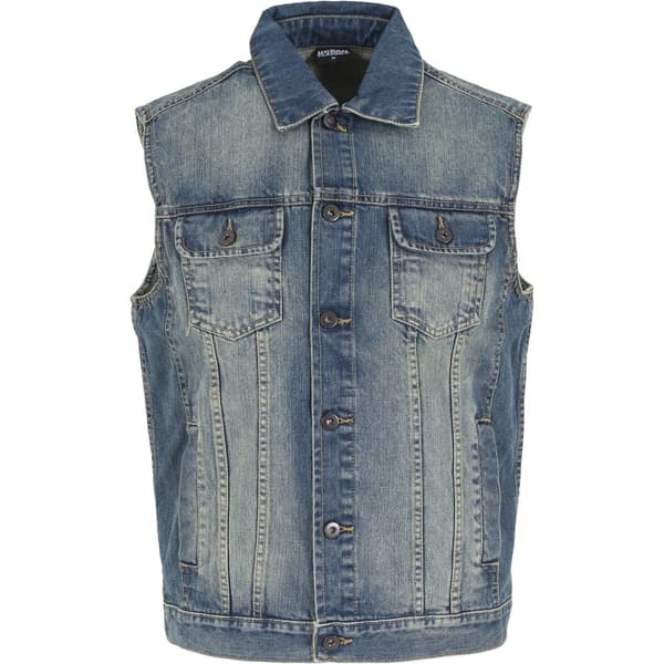 Urban Classics Väst Denim Blå 2XL Man