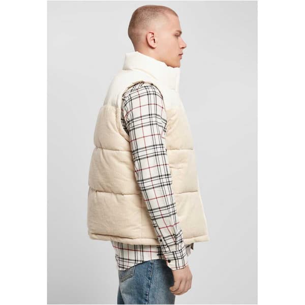 Urban Classics Vest Cord Hvid M Mand