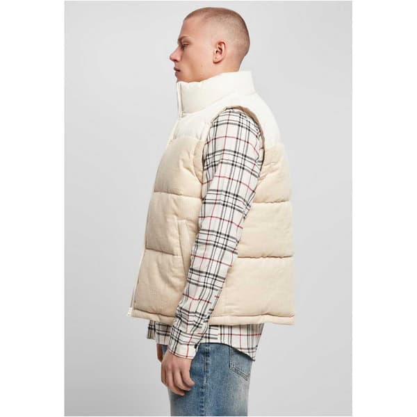 Urban Classics Vest Cord Hvid M Mand