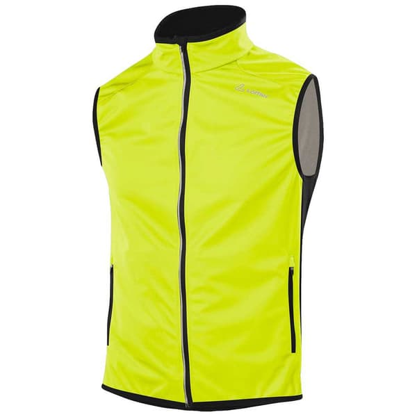 Loeffler Vest Windstopper Light Gul S Mand