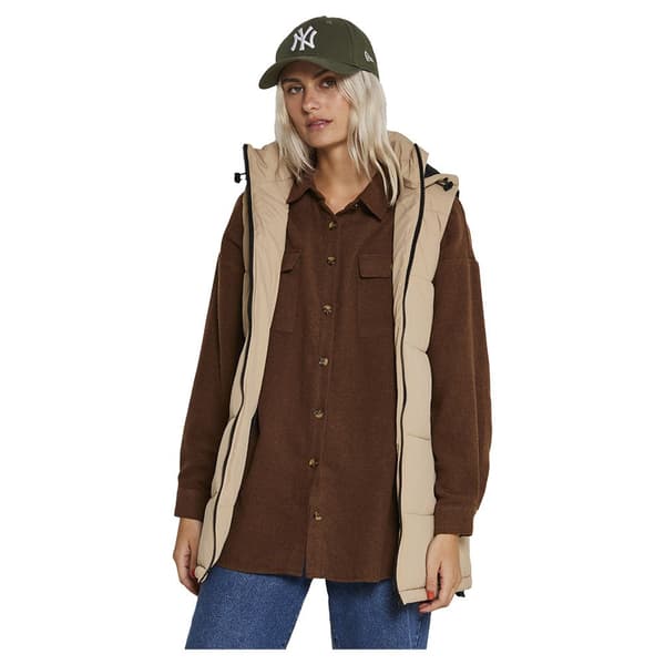 Noisy May Väst Aurora Beige M Kvinna