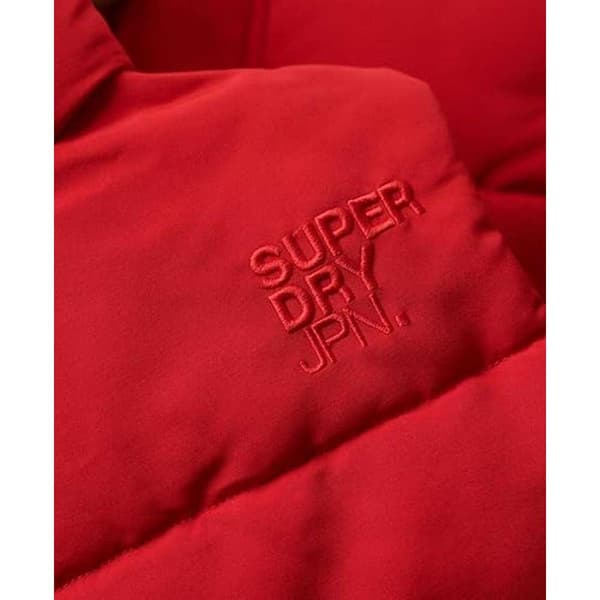 Superdry Väst Everest Faux Fur Röd S Kvinna