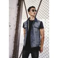 Miniatyrbillede 1 af 8: Urban Classics Vest Denim Blå S Mand
