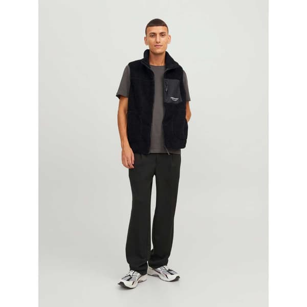 Jack & Jones Liivi Erbro Teddy Musta 2XL Mies