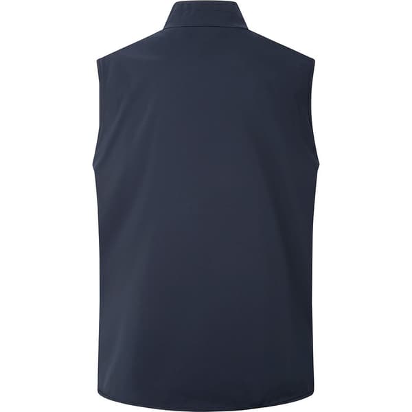 Hackett Vest Knit Nylon Blå M Mand