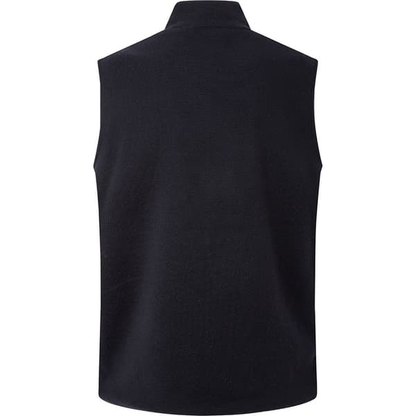 Hackett Vest Knit Nylon Blå M Mand