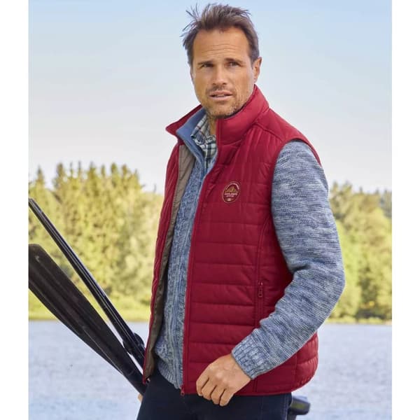 Atlas For Men Mens Padded Full Zip Gilet
