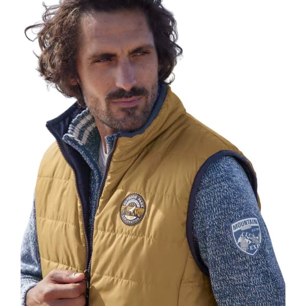 Atlas For Men Mens Reversible Padded Gilet