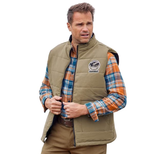 Atlas For Men Mens Quilted Gilet