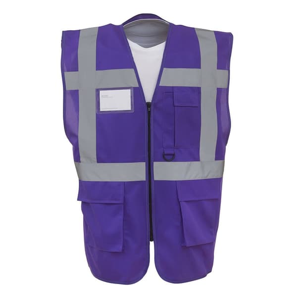 Yoko Unisex Adult Executive Hi-Vis Waistcoat