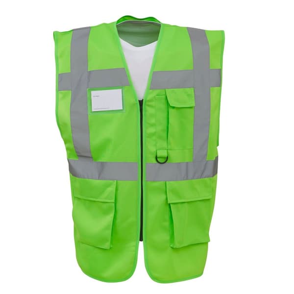 Yoko Unisex Adult Executive Hi-Vis Waistcoat