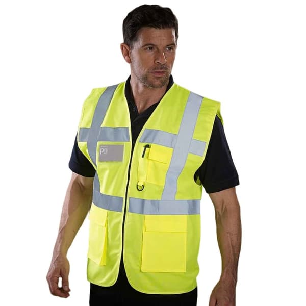 Yoko Unisex Adult Executive Hi-Vis Safety Waistcoat