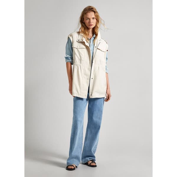 Pepe Jeans Vest Tilda Beige XS Kvinde