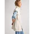 Miniatyrbillede 8 af 8: Pepe Jeans Vest Tilda Beige XS Kvinde