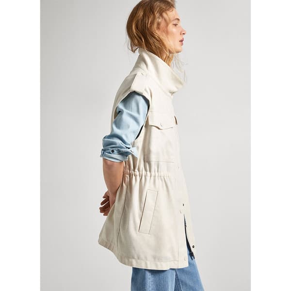 Pepe Jeans Vest Tilda Beige XS Kvinde