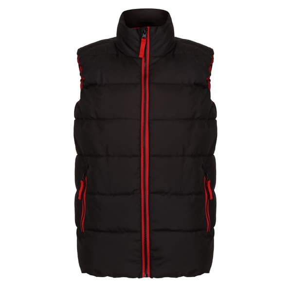 Regjun Childrens/Kids Thermal Body Warmer Black/Classic Red 3-4 Years