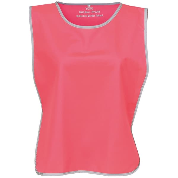 Yoko Unisex vuxen kontrastfärgad Hi-Vis tabard