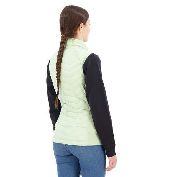 Columbia Vest Powder Pass™ Grøn S Kvinde