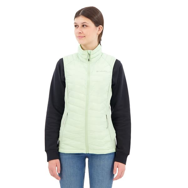 Columbia Vest Powder Pass™ Grøn S Kvinde