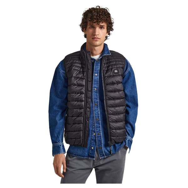 Pepe Jeans Väst Balle Gillet Svart M Man