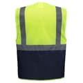Miniatyrbillede 2 af 2: Yoko Unisex-voksen hi-vis vest til voksne