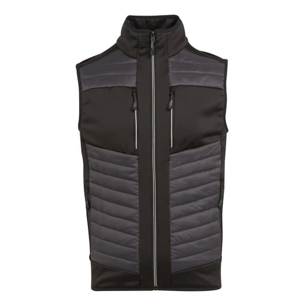 Regatta Unisex vuxen E-Volve termisk hybrid kroppsvärmare Ash/Black M