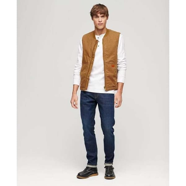 Superdry Väst Surplus Workwear Brun L Man