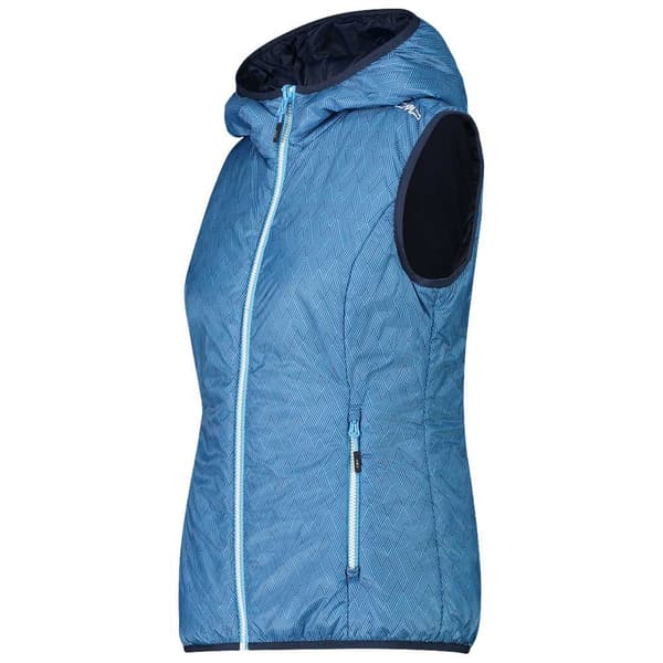 Cmp Vendbar Vest 33z5146 Blå S Kvinde