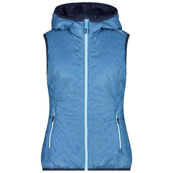 Cmp Vendbar Vest 33z5146 Blå S Kvinde