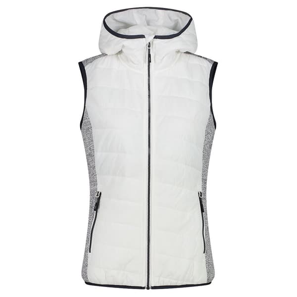 Cmp Vest Fix Hood 32h3536 Hvid S Kvinde