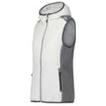 Miniatyrbillede 3 af 3: Cmp Vest Hybrid Fix Hood 32h2036 Hvid L Kvinde