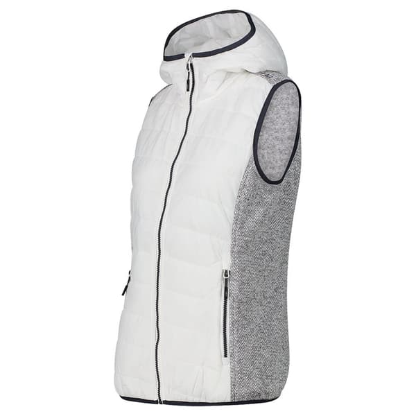 Cmp Vest Fix Hood 32h3536 Hvid 2XS Kvinde