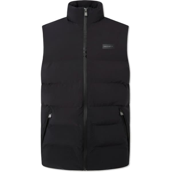 Hackett Vest Hm403071 Sort S Mand