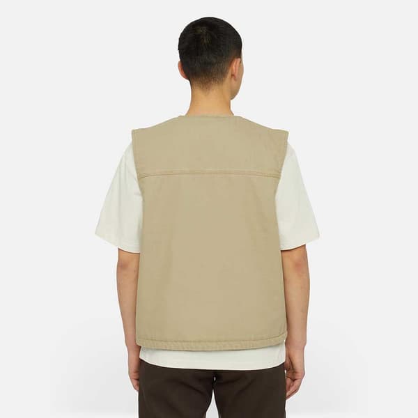Dickies Väst Duck Canvas Summer Beige L Man