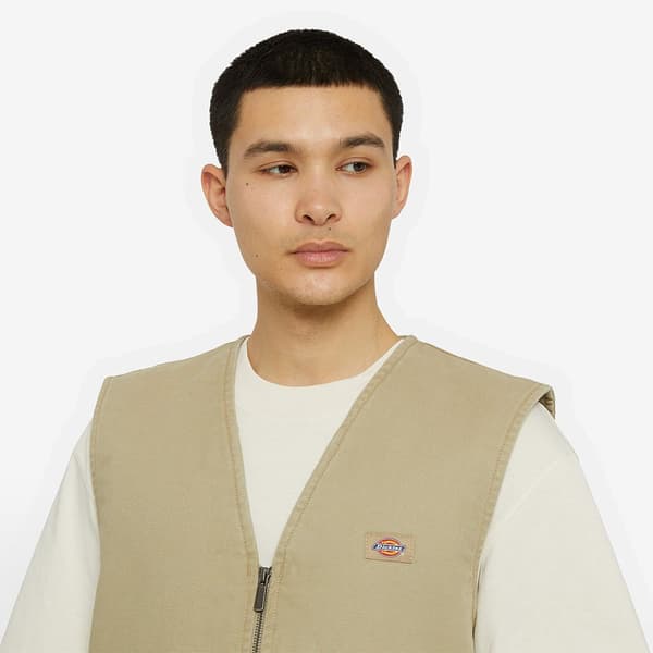 Dickies Väst Duck Canvas Summer Beige L Man