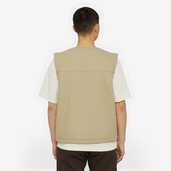 Dickies Väst Duck Canvas Summer Beige L Man