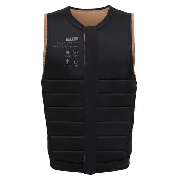 Mystic Flytväst I Neopren The Dom Impact Wake Brun XL