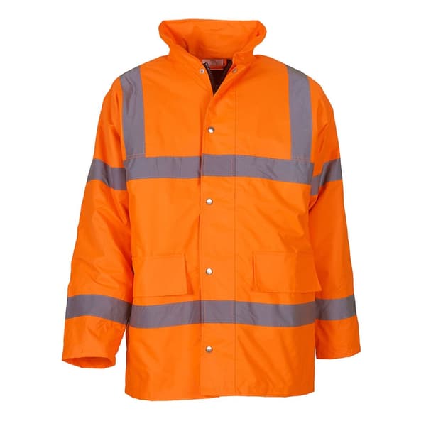 Yoko Unisex Adult Classic Motorway Hi-Vis Safety Jacket