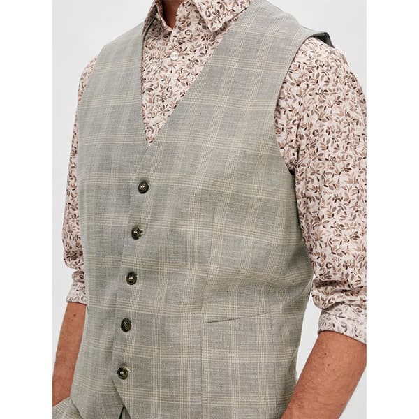 Selected Väst Slim-neil Beige 48 Man