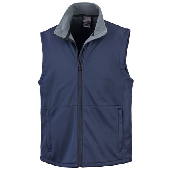 Result Core Unisex Softshell väst för vuxna