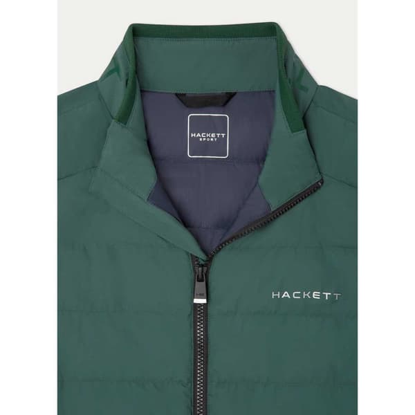 Hackett Vest Hs Vortex Grøn L Mand