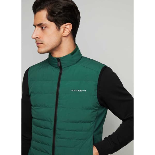 Hackett Vest Hs Vortex Grøn L Mand