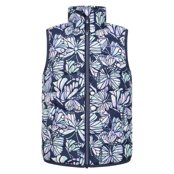 Mountain Warehouse Barn/ungdomar Rocko Butterfly Vadderad Gilet Purple 2-3 Years