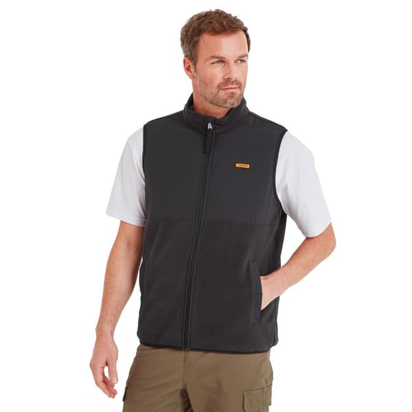 TOG24 Mens Maray Contrast Fleece Gilet