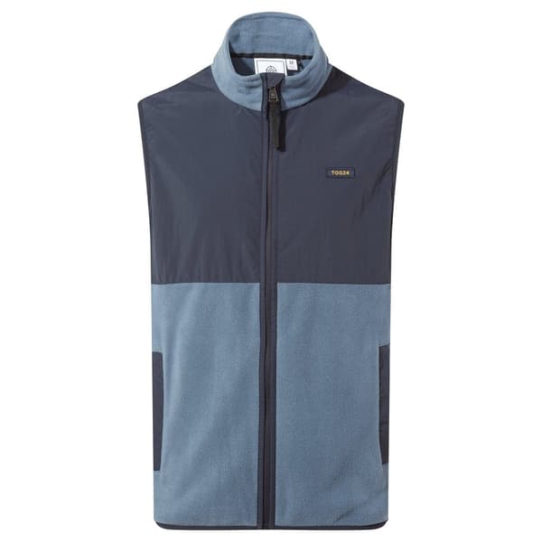 TOG24 Mens Maray Contrast Fleece Gilet