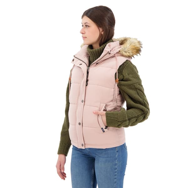 Superdry Liivi Everest Faux Fur Pinkki S Nainen