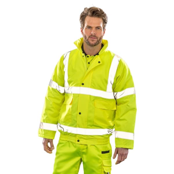 Result Core Mens Core Hi-Vis Blouson Jacket