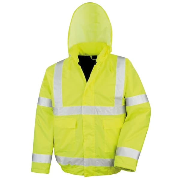 Result Core Mens Core Hi-Vis Blouson Jacket Hi Vis Yellow 4XL